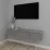 Comoda TV Smartex T10 suspendata, 140x30x20 см, Grafit