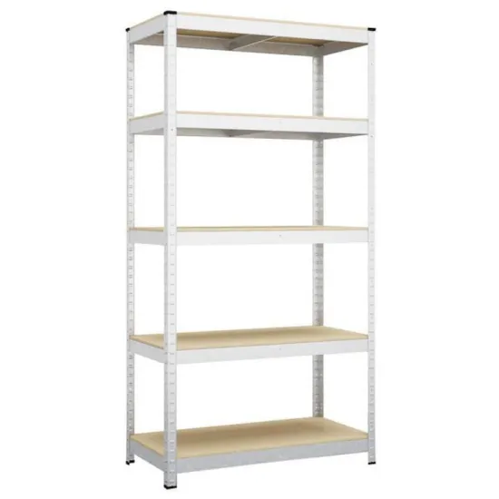 Raft Nex Budget 180x40x90 cm, 5 rafturi MDF, galvanizat (NX-00000087)