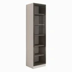 Penal vitrina Bafimob PТ-50, 50x50x200 cm, Toffi/Bej