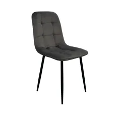Scaun Evelin YT-010B, 910-5 Grey/Black