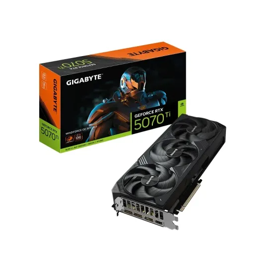 Видеокарта Gigabyte GV-N507TWF3OC-16GD, 16 ГБ GDDR7, 256 бит
