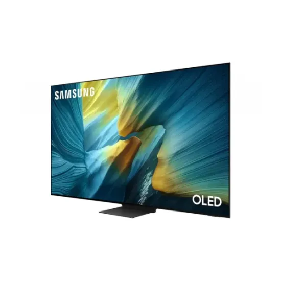Televizor 55" Samsung QE55S85HAEXUA, 3840x2160 4K UHD, Tizen, Negru