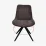 Set de sufragerie Evelin DT 402-6B + 4 YTC-055B SW, UF885-15 (Dark grey)