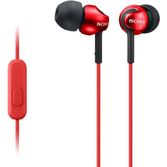 CÄ?Å?ti Sony MDR-EX110AP Red