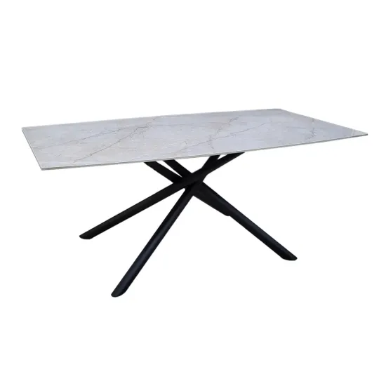 Masă de bucătărie Ambianta DT-09, 180х90 cm, Gri