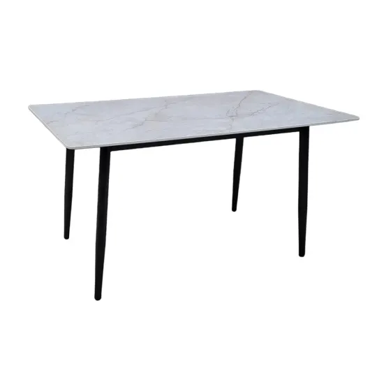 Masă pentru bucătărie Ambianta DT-08, 120x80 cm, Gri