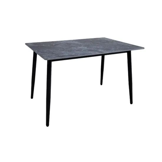 Стол обеденный Ambianta DT-08, 120x80 см, Черный