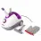 Vaporizator vertical Daewoo DGS1600DP White/Violet (1600 W)