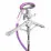 Vaporizator vertical Daewoo DGS1600DP White/Violet (1600 W)