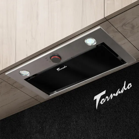 Вытяжка Tornado MODUL GLASS 750(60) IX LED Inox/Glass