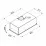 Вытяжка Tornado MODUL GLASS 750(60) IX LED Inox/Glass