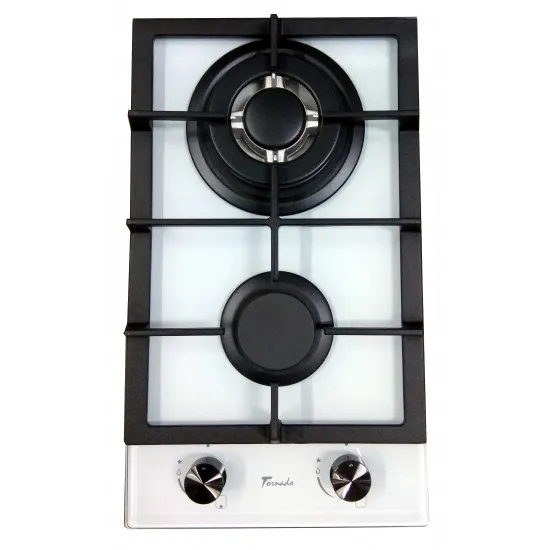 Plită încorporabilă Tornado XFG 3023 WH TURBO IRON GLASS (White)