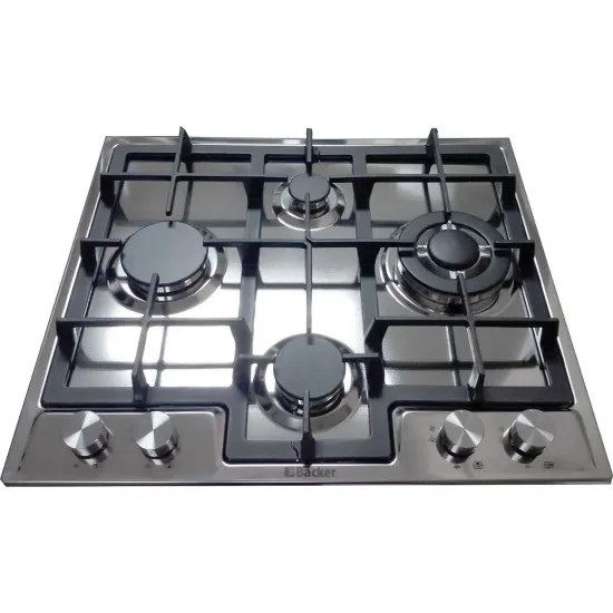 Панель варочная Backer BIH-4GT 105ROMB TX IX (Inox)