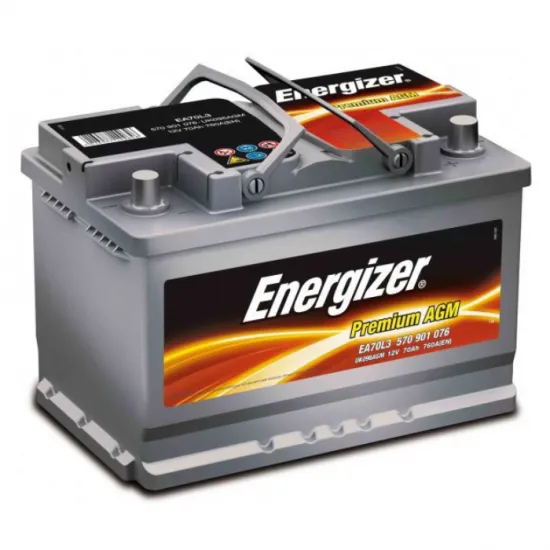 Аккумулятор 105 Ач Energizer 12V 105 Ah Energizer AGM (прав)