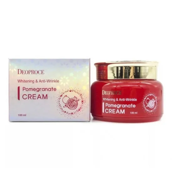 Deoproce Pomegranate Cream Anti-Age - Cremă anti-îmbătrânire pentru față cu extract de rodie