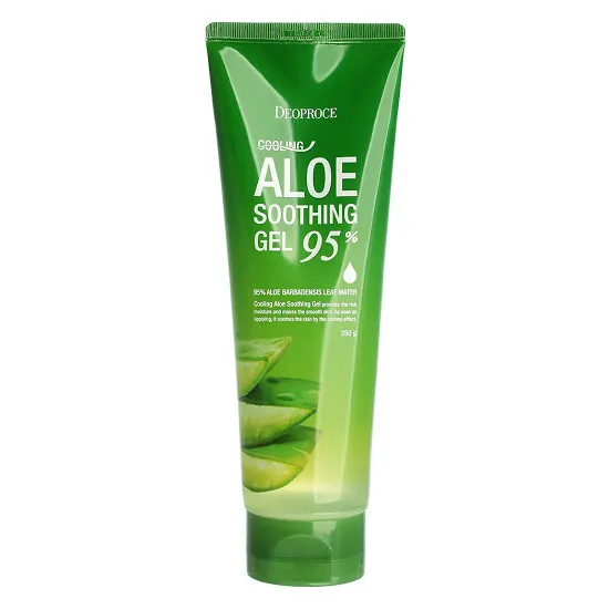 Deoproce Cooling Aloe Soothing Gel - Gel răcoritor pentru corp și față cu extract de aloe