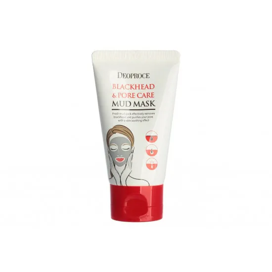 Deoproce Blackhead & Pore Care Mud Mask - Mască pentru față cu nămol