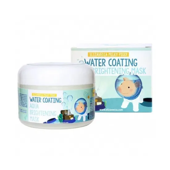 Elizavecca Milky Piggy Water Coating Aqua Brightening Mask - Mască hidratantă pentru față