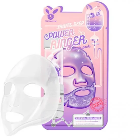 Elizavecca Fruits Deep Power Ringer Mask Pack - Mască de pânză cu extract de fructe