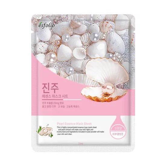 Esfolio Pearl Essence Mask Sheet - Mască de pânză cu extract de perle
