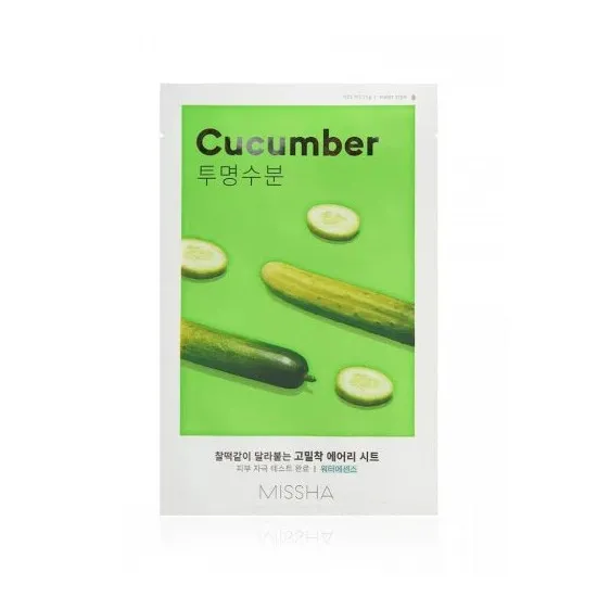 Missha Sheet Mask Cucumber - Mască din pânză pentru față cu extract de castravete