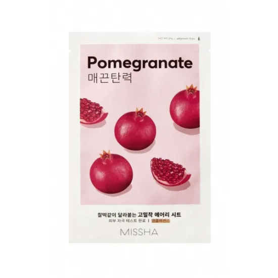 Missha Sheet Mask Pomegranate - Mască din pânză pentru față cu extract de rodie