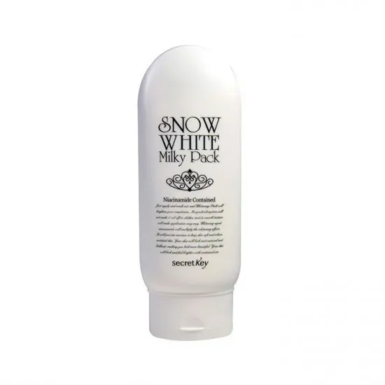 Secret Key Snow White Milky Pack - Mască iluminatoare pentru față