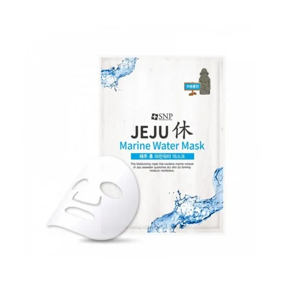 SNP Jeju Rest Marine Water Mask - Mască din pânză pentru față cu apă de mare