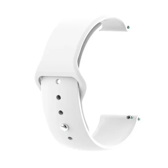 Curelușă Xiaomi Amazfit 20mm White (silicon)