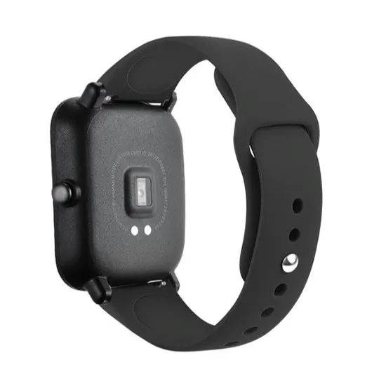 Curelușă Xiaomi Amazfit 20mm Black (silicon)