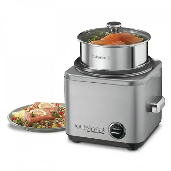 Aparat de gÄ?tit cu aburi Cuisinart CRC800E, Inox