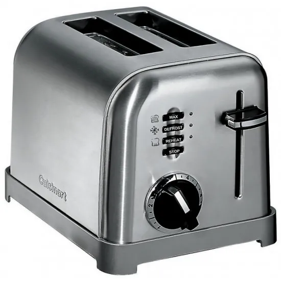 Prăjitor de pâine Cuisinart CPT160E, Inox