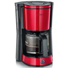 Кофеварка капельная Severin KA 4817, Black/Red Кофеварка капельная Severin KA 4817, Black/Red