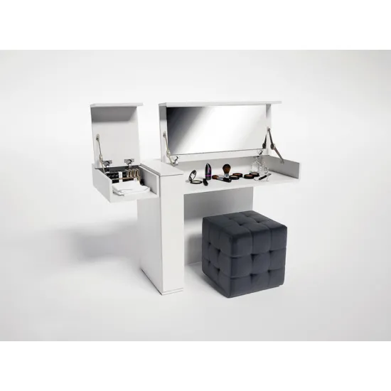 Masă toaletă Indart 07, White