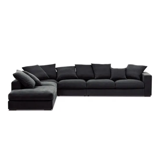 Диван угловой Indart Сorner Soft 3, Black