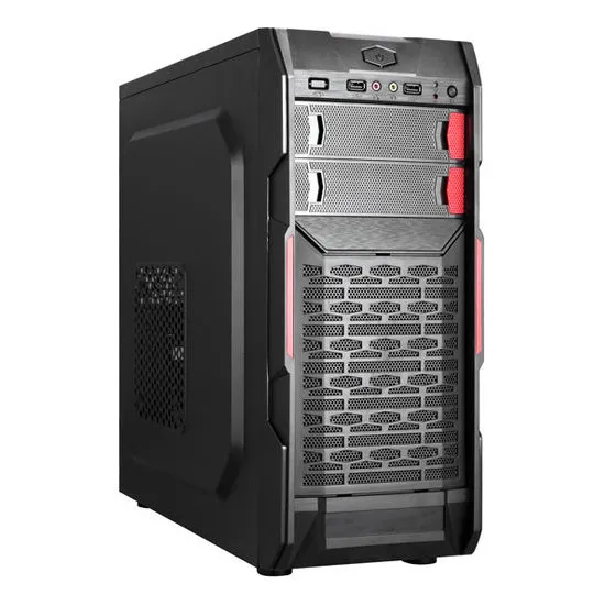 Carcasă HPC B-09, Black/Red (ATX)