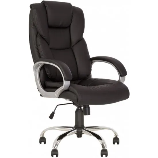 Кресло офисное Nowy Styl Morfeo Chrome ECO 30, Black