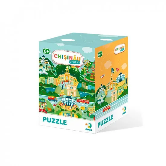 Dodo Toys Puzzle DP300187- Пазл "Город Кишинёв"