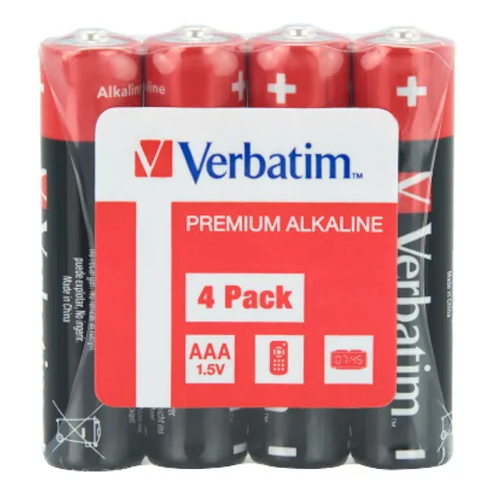 Baterii Verbatim 4xAAA (49500)