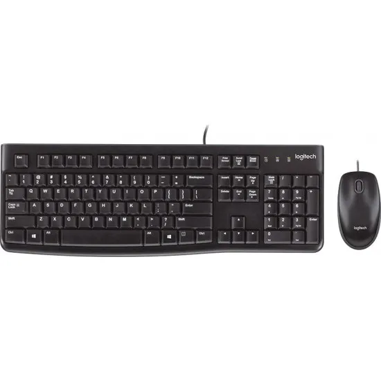 Set cu fir Logitech MK120 Black