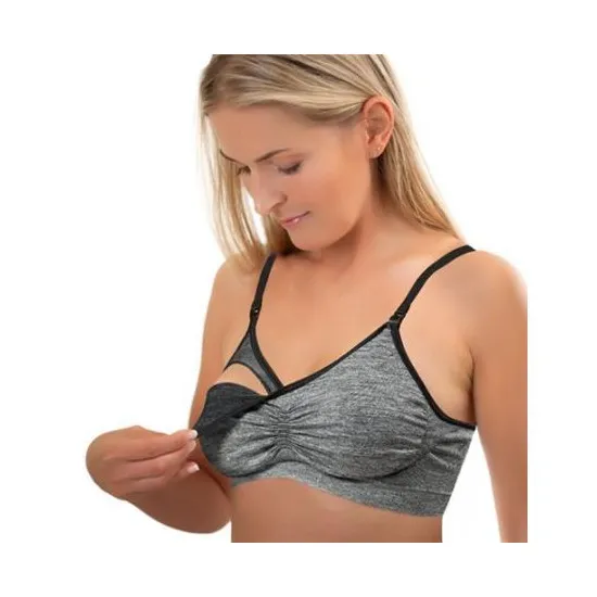 Бюстгальтер для кормящих BabyOno 506/34 Gray (B 70-75)