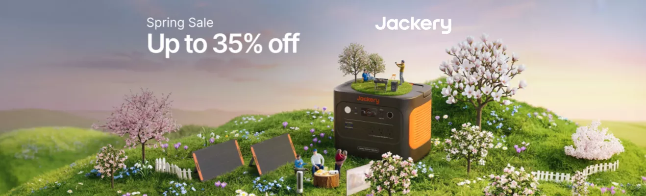Spring Sale Jackery: Up to 35% OFF